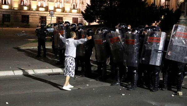 Протесты в Белграде - Sputnik Беларусь