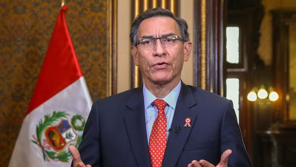 Президент Перу Мартин Вискарра - Sputnik Беларусь